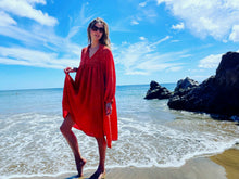 Load image into Gallery viewer, Vintage Sari Silk Dress