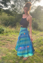 Load image into Gallery viewer, Vintage Sari Skirt