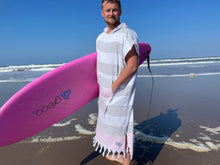 Load image into Gallery viewer, Filey Grey & Pink Drobe