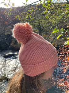 Bobble Hat - Pink