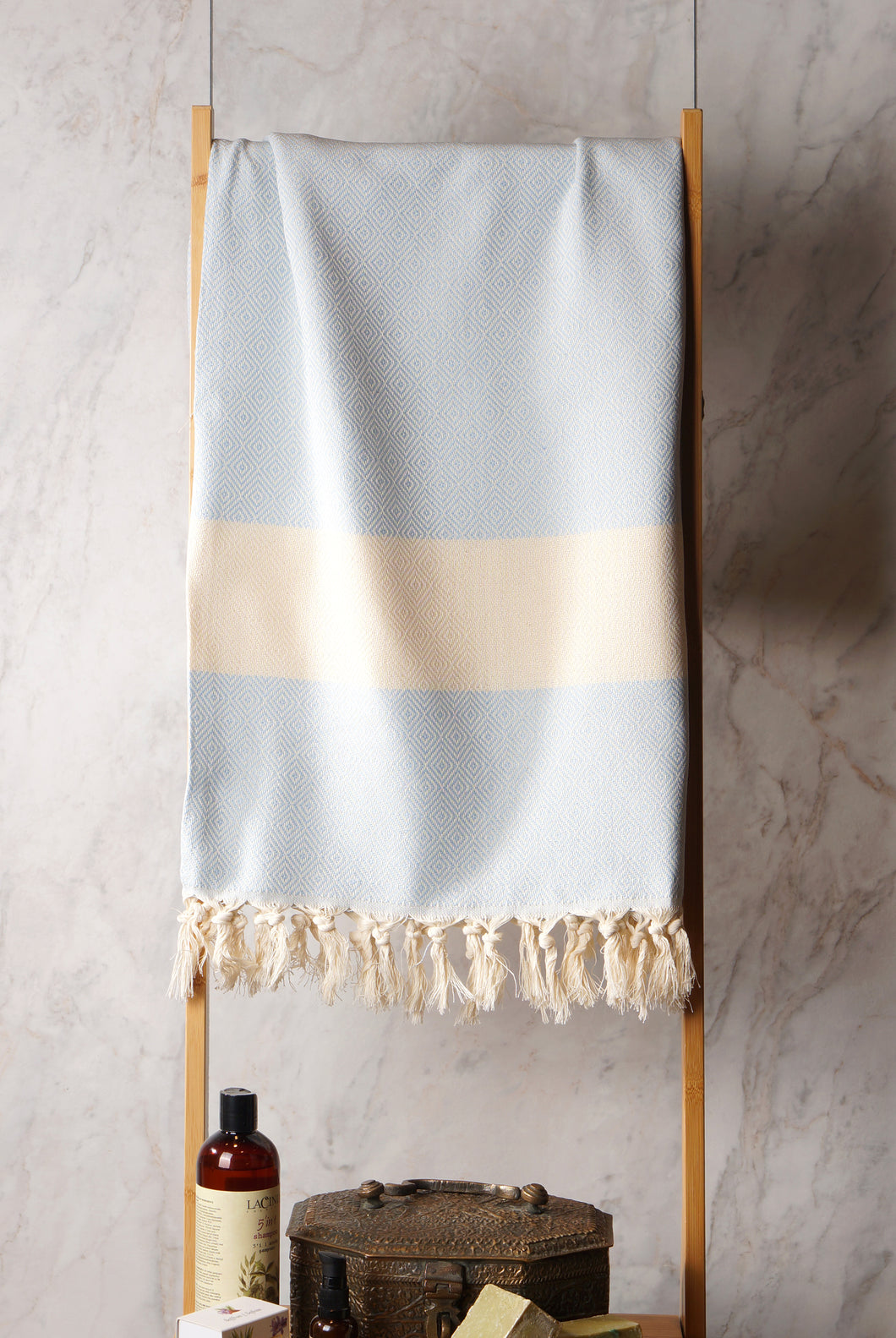 Turkish Peshtemal Diamond Beach Towel