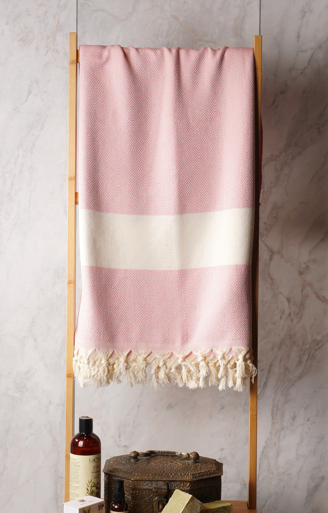 Turkish Peshtemal Diamond Beach Towel