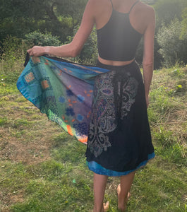 Vintage Sari Skirt