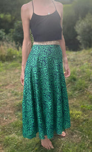 Vintage Sari Skirt