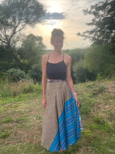 Load image into Gallery viewer, Vintage Sari Skirt
